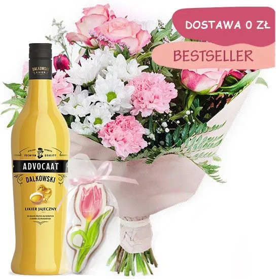 Bukiet Pastelowy na Wielkanoc - Poczta Kwiatowa® kwiaty