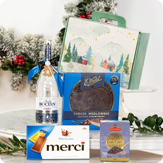 Blue Christmas - Poczta Kwiatowa® gift sets for Christmas