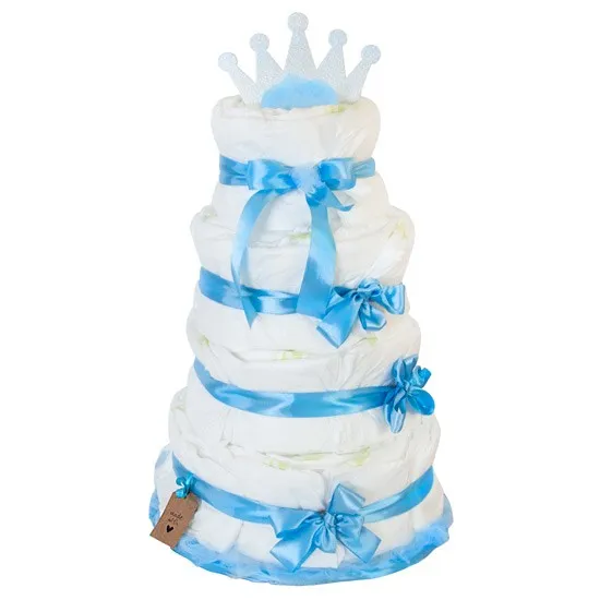 Diaper cake for the boy
