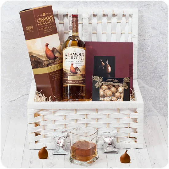 Zestaw szykowny - The Famous Grouse - Poczta Kwiatowa® prezent dla mężczyzny