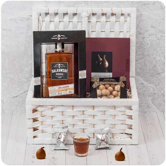 Zestaw szykowny - Wódka jarzębinowa DALKOWSKI 