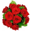 12 róż czerwonych długich 
