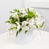 White florist's fantasy bouquet