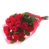 Bouquet of 15 red roses