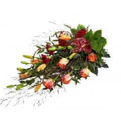 Złota wiązanka pogrzebowa - Islandia