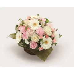 "Mother's Day" white & pink arrangement - Japan