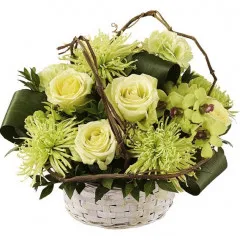 Vanila and Mint in a Basket - Kazachstan