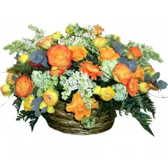 Basket Arrangement "Autumn Etude" - Russia
