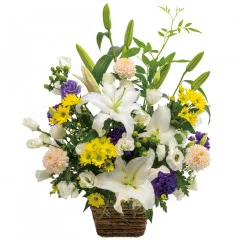 Large "Obon"(Buddhist memorial service) sympathy arrangement - Japonia