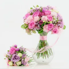 Pink Mom & Baby Bouquet - Litwa