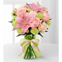 D7-4906 The Girl Power Bouquet - VASE INCLUDED - Barbados