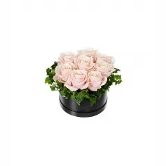 Duży Flower Box, Różowe Róże - Szwecja