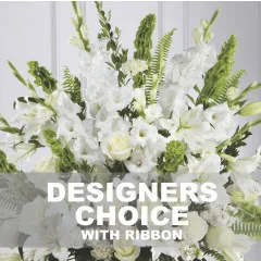 Funeral/Sympathy Bouquet with ribbon - Haiti