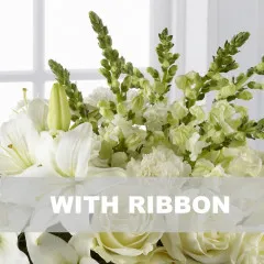 Funeral Spray / Arrangement With Ribbon - Trynidad i Tobago