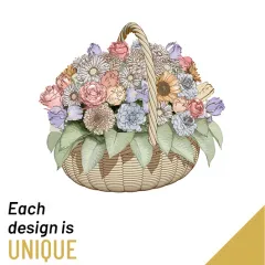 Basket arrangement of flowers - Tajwan