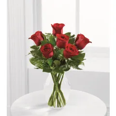 W zestawie bukiet róż Simply Enchanting Rose od FTD VASE INCLUDED - Jamajka