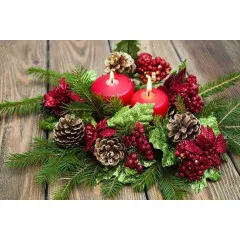 Christmas Candle arrangement - Grecja