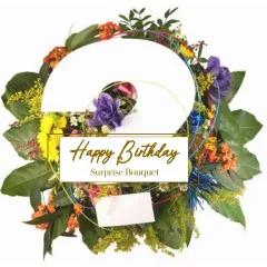 Happy Birthday Seasonal Bouquet - Albania