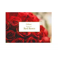 Deluxe Bouquet of Red Roses - Bulgaria