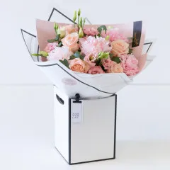 Beautifully Simple Peony Bouquet - United Kingdom