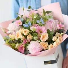 Summer Peonies Bouquet - United Kingdom