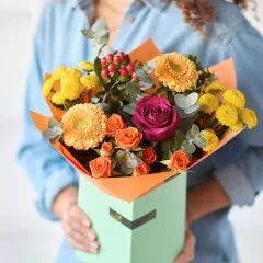 Vibrant Autumn Gift Box. - United Kingdom