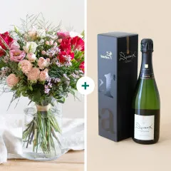 Happy birthday and champagne - Joyeux anniversaire - France