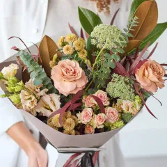 Tranquil Forest Trending Bouquet. - Gibraltar