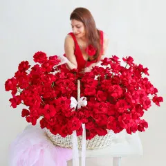 Love Majesty - 250 Roses - India