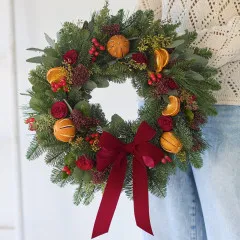 Traditional Christmas Wreath - United Kingdom