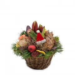 Aranżacja kwiatowa Zabawna zimowa aranżacja - Liechtenstein