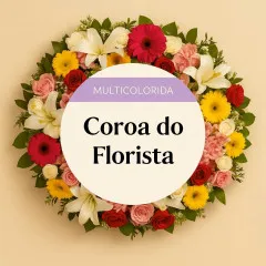 Multicolored Florist's Wreath - Portugal