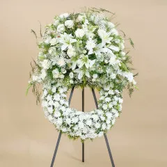 Premium White wreath - Portugal