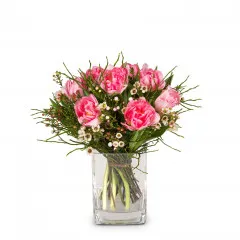 Bouquet of Tulips Delicate spring composition - Austria