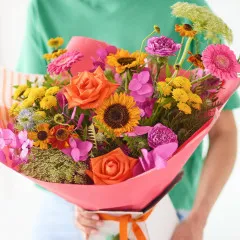 Summer Radiance Trending Bouquet Without Lilies. - Ireland