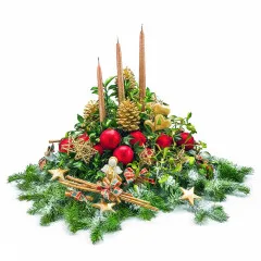 Christmas is coming! Send your close ones a beautiful Christmas wreath.