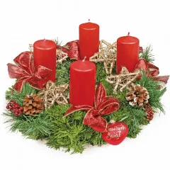 A Christmas wreath - perfect gift for the upcoming holidays.