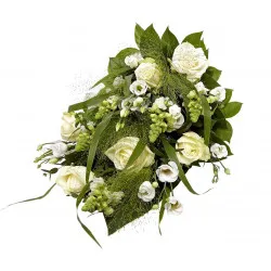 Funeral spray Florist's Choice