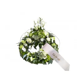 Wreath With Ribbon