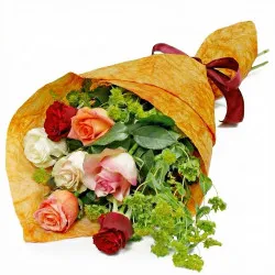 Joyful smile flowers