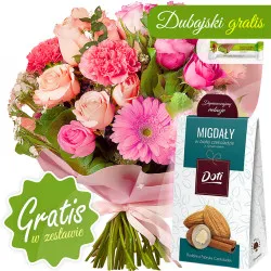 Bukiet Zachwyt + GRATIS