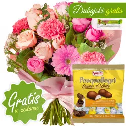 Bukiet Zachwyt + GRATIS