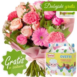 Bukiet Zachwyt + GRATIS
