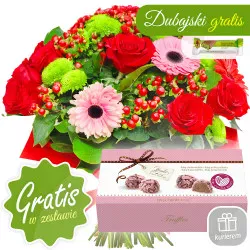 Bukiet Wzruszenie + GRATIS