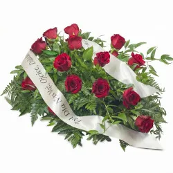 Funeral bundle with sash