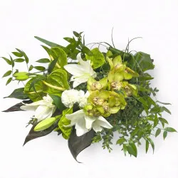 Bouquet with the last farewell