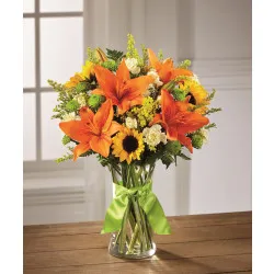 Send Sunlight Lily Arrangement