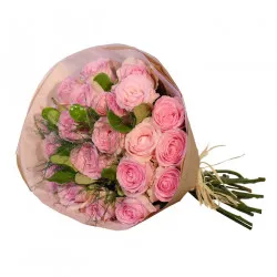 Pink Rose Bunch