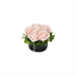 Small Flower Box, Pink Roses