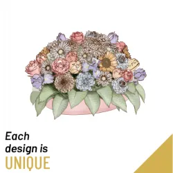 Kompozycja kwiatów ciętych